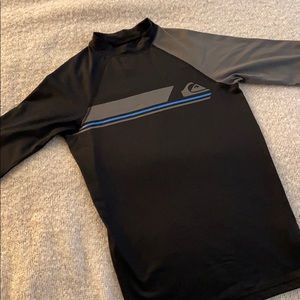 Boys QUICKSILVER Swim Rashguard🌊💦☀️Size Large